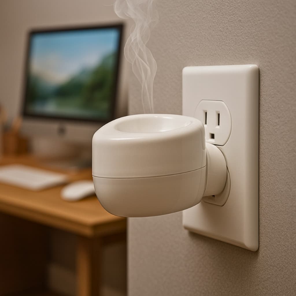 Difusor Elétrico Com Essencias Aromatizador Bivolt