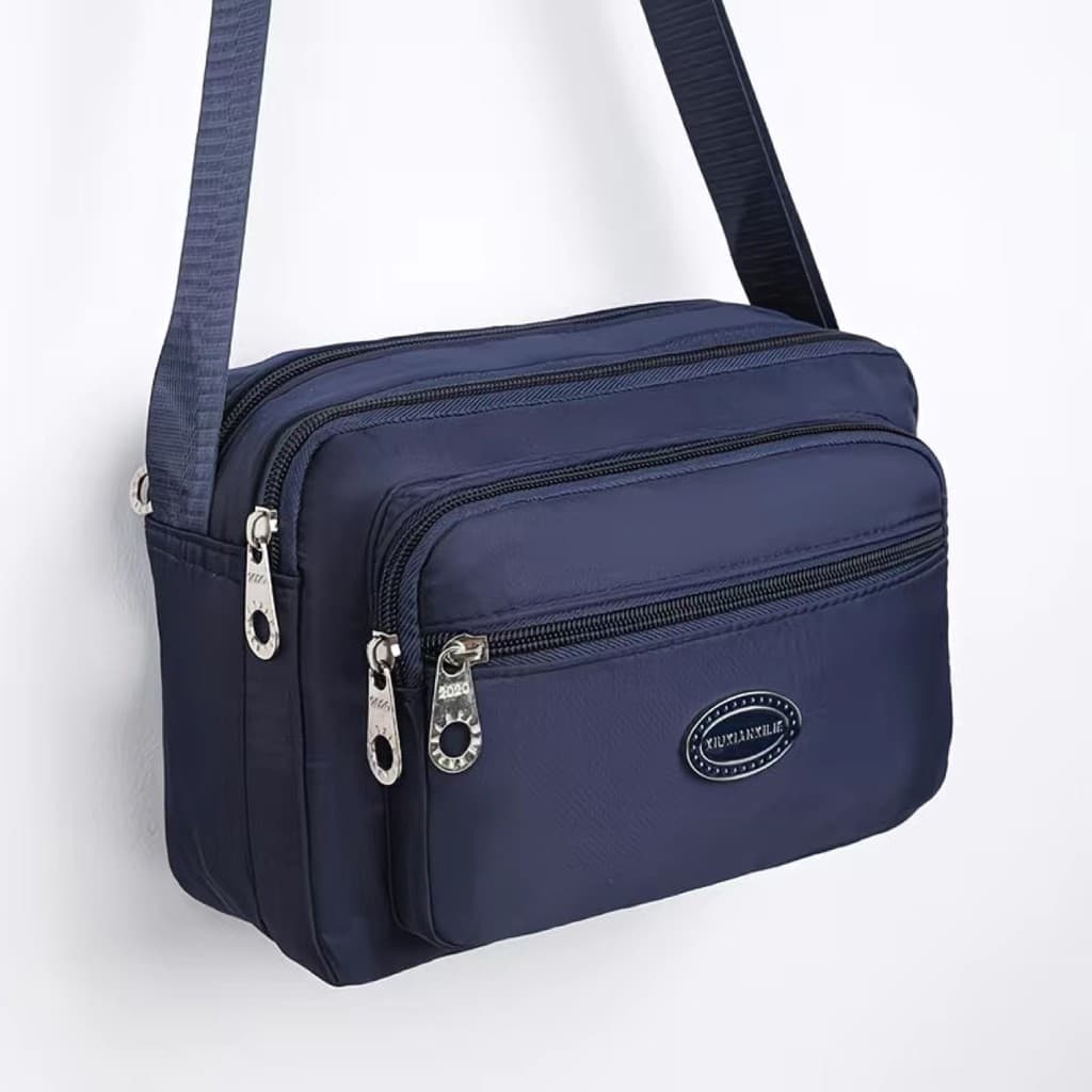 Multi-camada saco de negócios caixa registradora carteira caixa registradora saco Diagonal feminino bolsa de ombro saco
