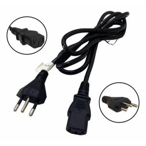 Cabo de Força para Computadore Monitor (ATX) 1.5M LEY-216 - Lehmox bovolt 110-220v