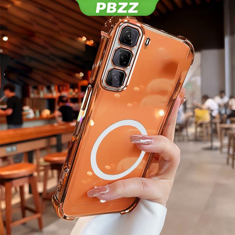 Capa Para infinix HOT 50 60 pro plus 60i 5G De Telefone À Provadesign Estético Transpa