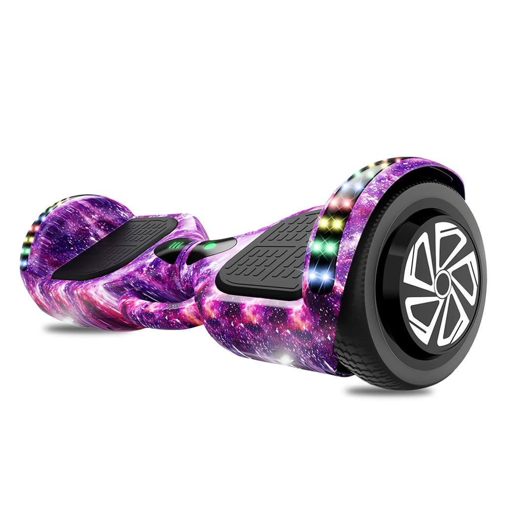 Hoverboard Overboard Infantil Skate Elétrico 6.5" Led Motor Brushless Bateria Grande Capacidade Brinquedo Presente