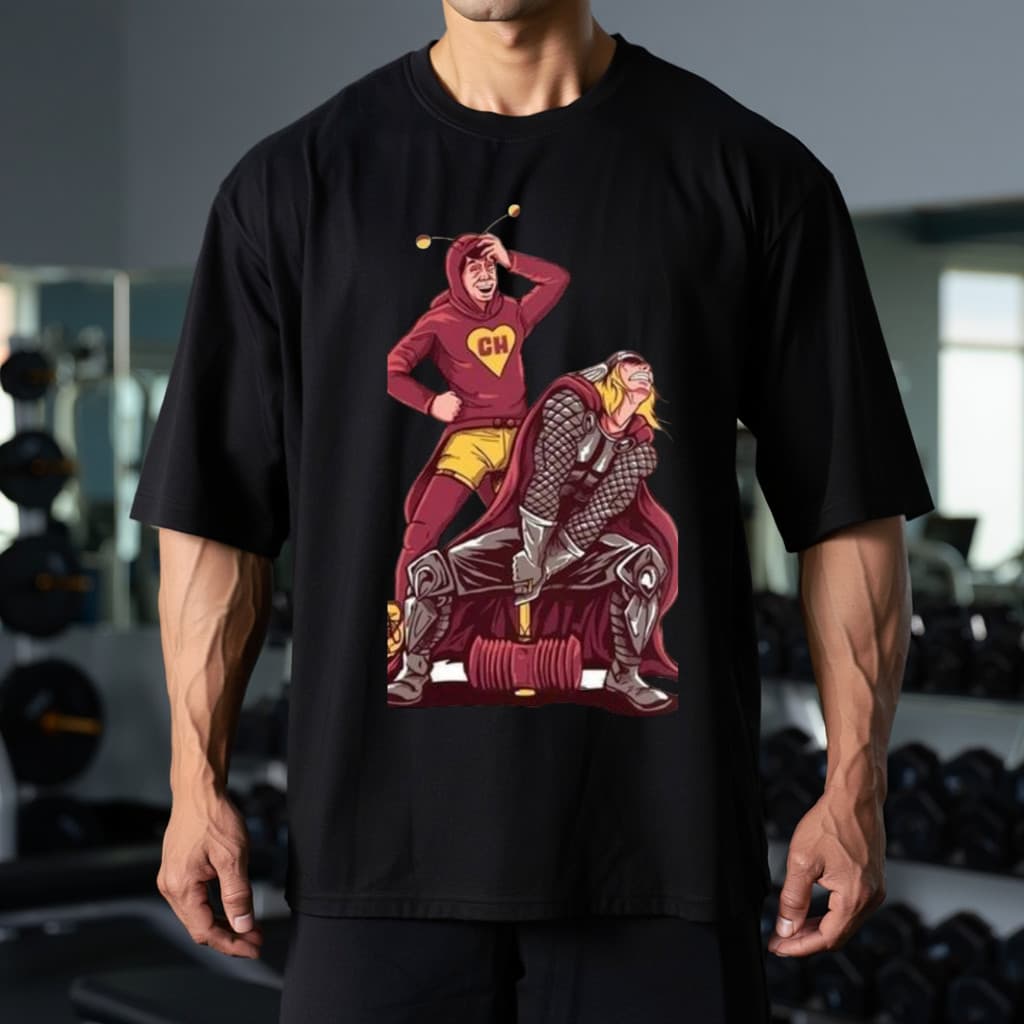 Camiseta Chapolim Colorado Super Heroi  Meme Engraçado  Regular Disponivel Em Plus size E Oversizide