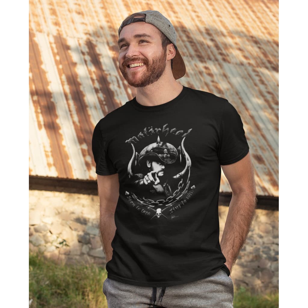 Camiseta Algodão Rock And Banda Motorhead Gi Dark Dtf