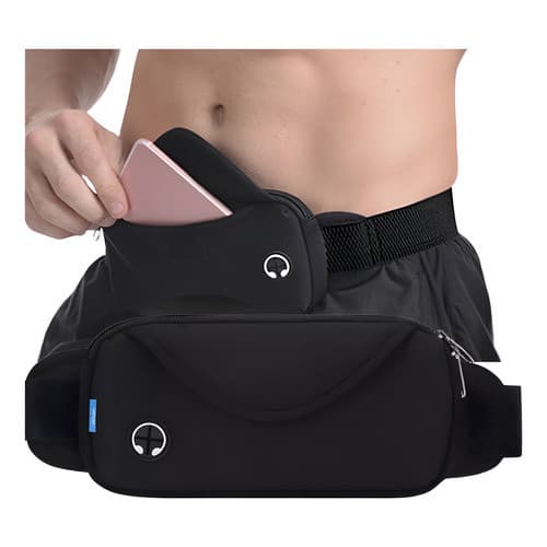 Pochete Esportiva De Corrida Slim Impermeável Celular Bike esportes