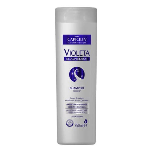 Shampoo Desamarelador Violeta 250ml