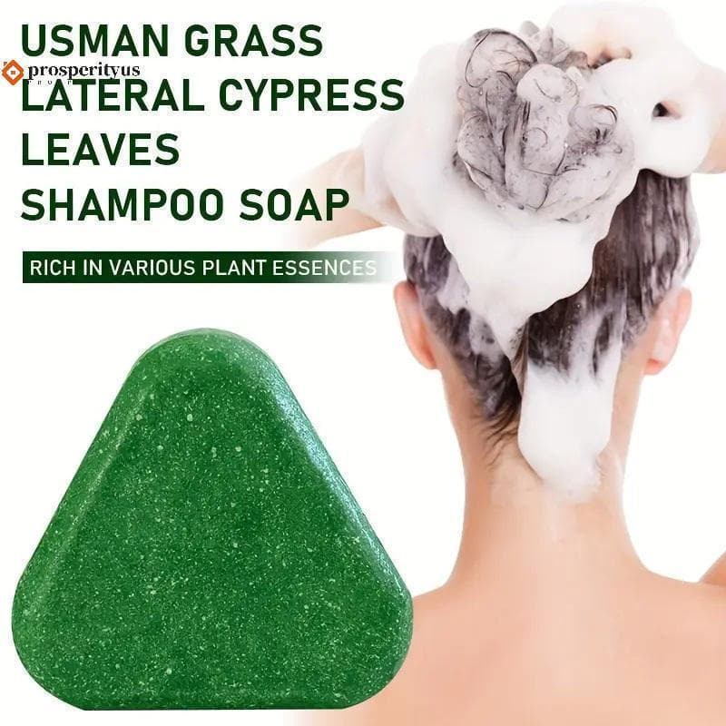 [prosperityus] Sabonete Shampoo Folha Arborvitae Combate Fortemente Caspa Fortalece A Raiz Do Cabelo Controle Eficaz De