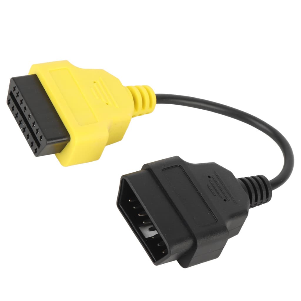 TMA ~ OBD2 Cabo De Diagnóstico Conector Substituição Do Adaptador De Ferramenta De Verificação Para Scanner Fiat ECU
