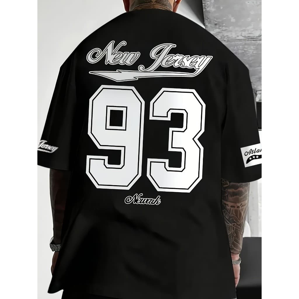 Camisa Oversized Masculina Streetwear Casual Grande Treino 100% algodão camisa blusa anime Larga 93