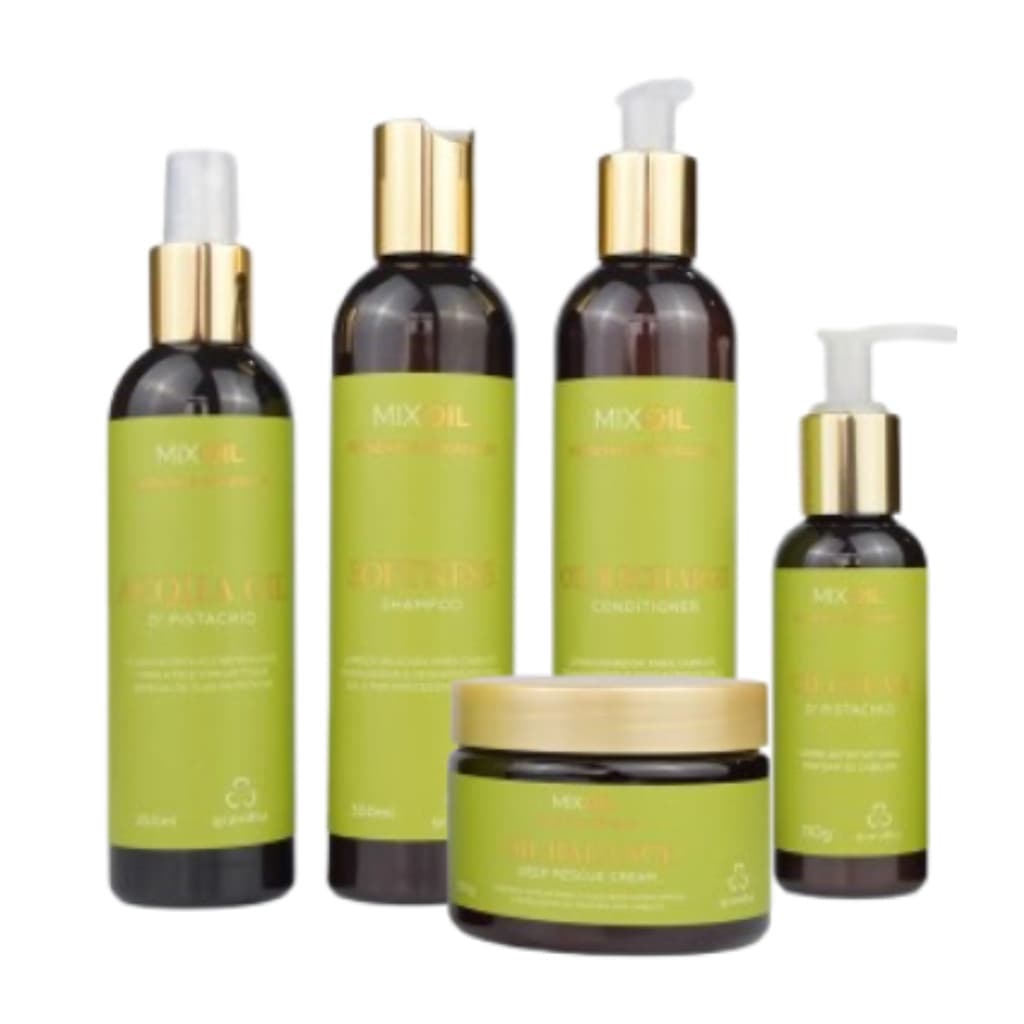 Kit Mix Oil Pistachio & Macadamia Nutrição e Hidratação
