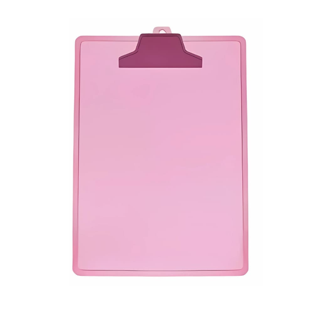 Prancheta Acrimet 131 Plástica Transparente com Clip Resistente
