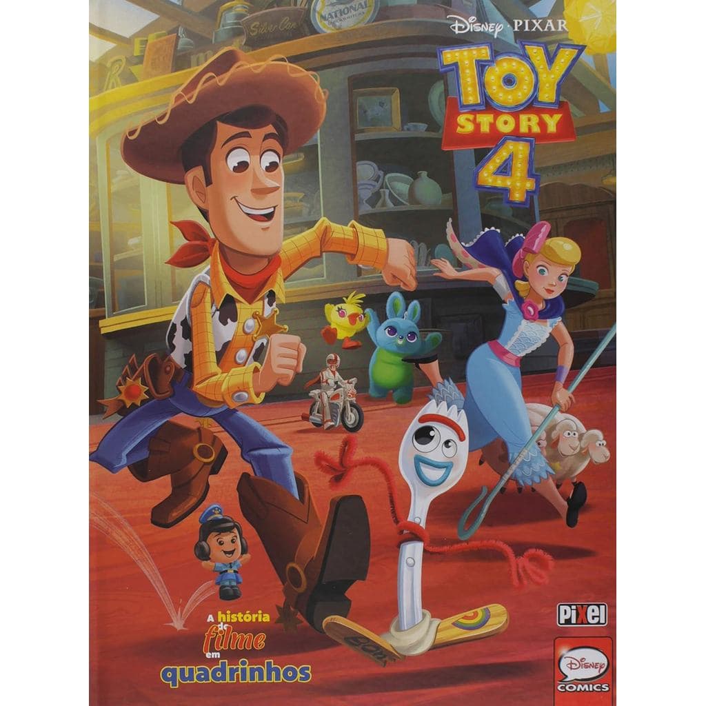 Toy Story 4 - Capa Dura / em HQ - Ed. Pixel ( p26 )