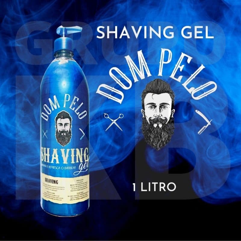 Shaving Gel Dom Pelo Para Barbear Profissional 1Kg