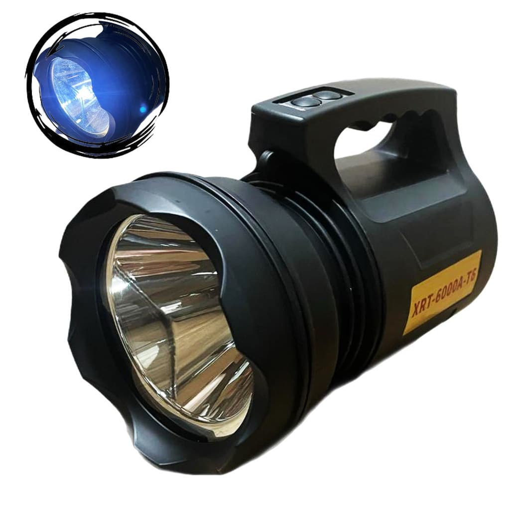 Lanterna Led Alta Potência Recarregável 30w T6 Profissional