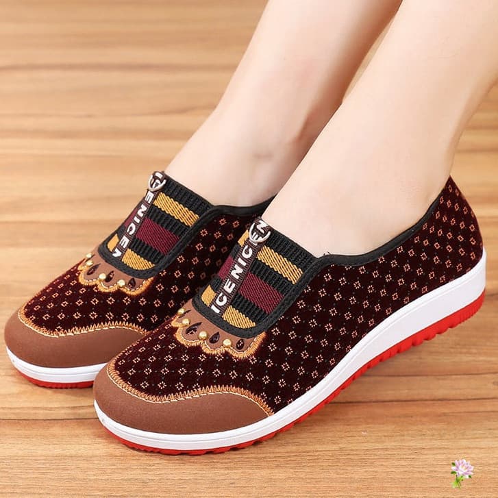 Sapatos Ortopédicos Femininos para Alívio da Dor no Calcanhar 1122 U90M