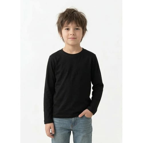 Kit 3 Camiseta Básica Infantil Slim Fitness Casual Dia A Dia
