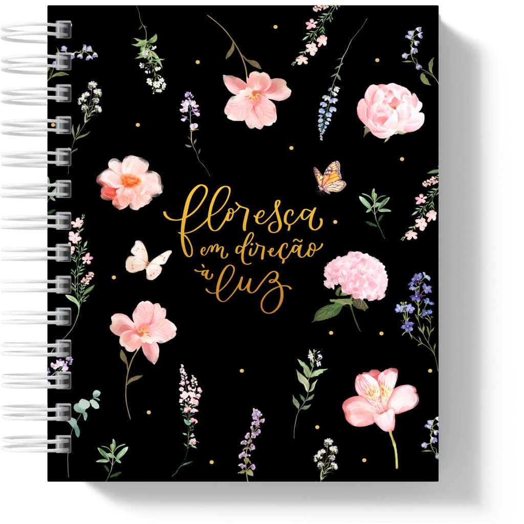 Planner 2026 Visão Semanal Em Pauta  Coleção Floral 2