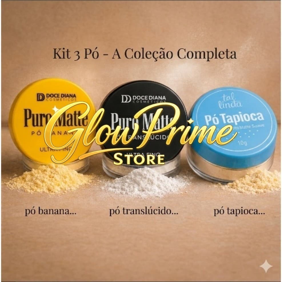 Kit 3 Pós Faciais – Banana + Translúcido + Tapioca8QEG