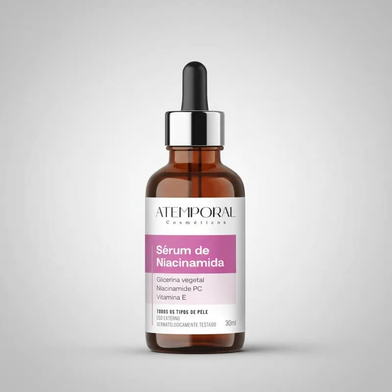 Sérum Niacinamida Antiacne Pele Oleosa Cravos Espinhas Poros 30ml