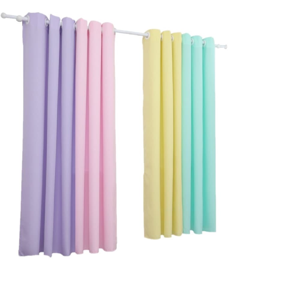 Cortina Janela Arco-íris 4,40 x 1,50 Colorida Sala e Quarto Para Varão