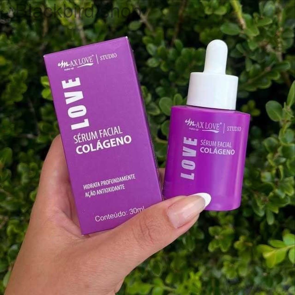 ✨ Sérum Facial Colágeno + Ácido Hialurônico Antissinais Max Love – Hidratação e FirmezaUQH6