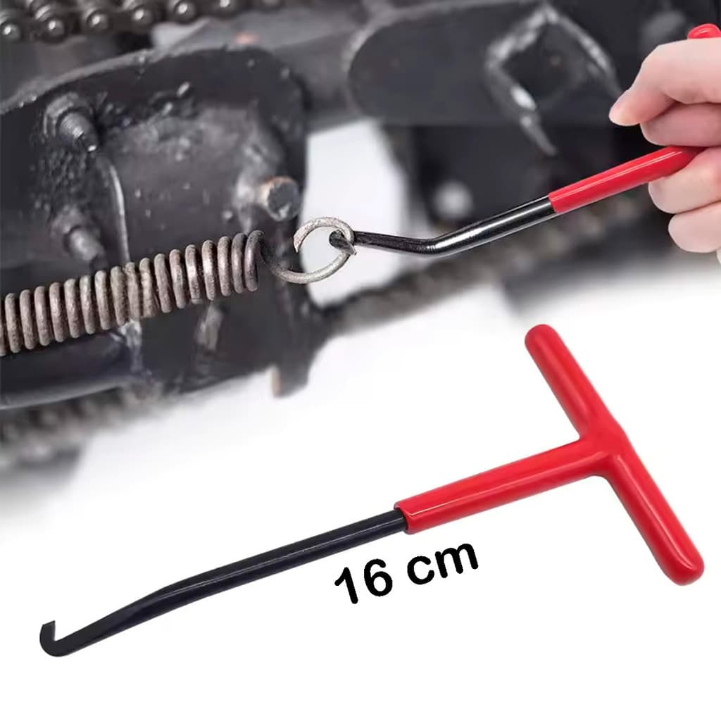 Extrator Puxador De Mola Escape De Moto Cama Elástica Escapamento Gancho Ferramenta De Remoção