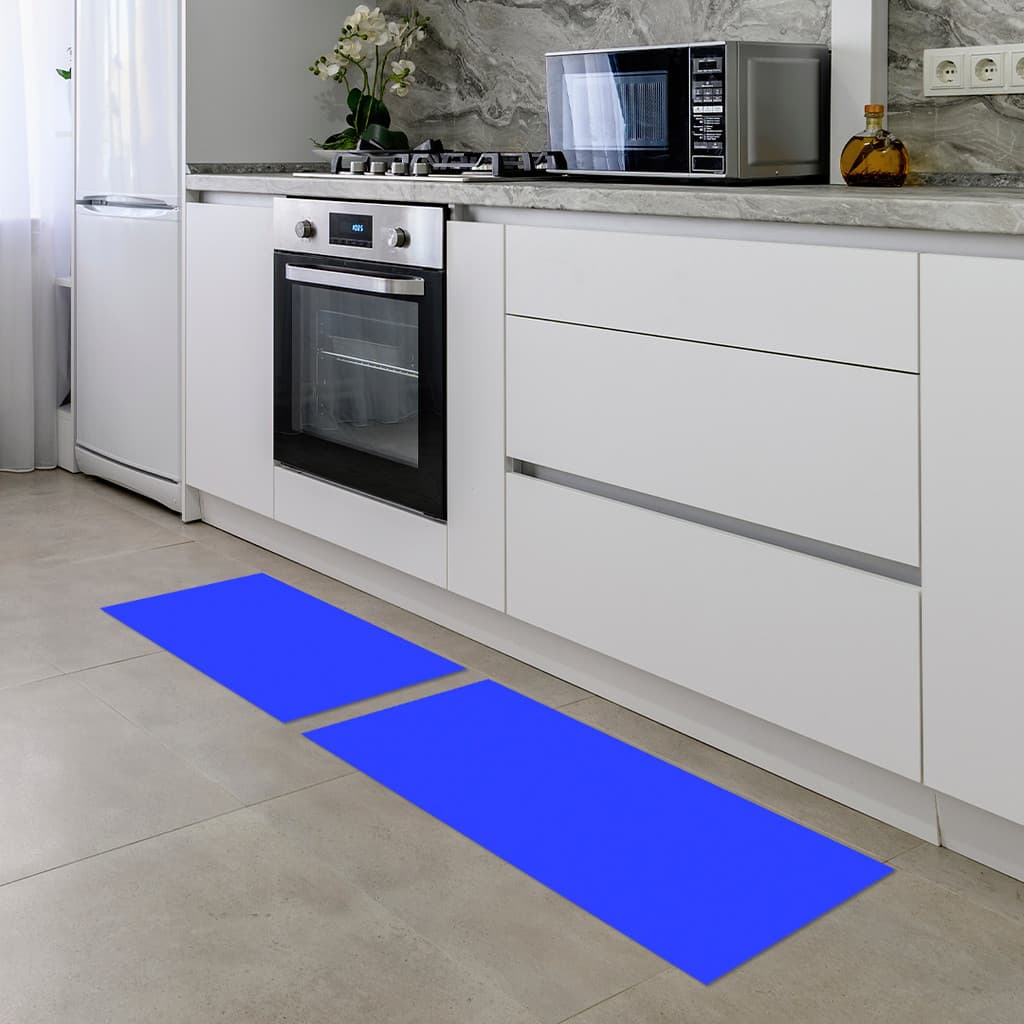 Jogo de Tapetes 2pçs  para Cozinha com Design Moderno