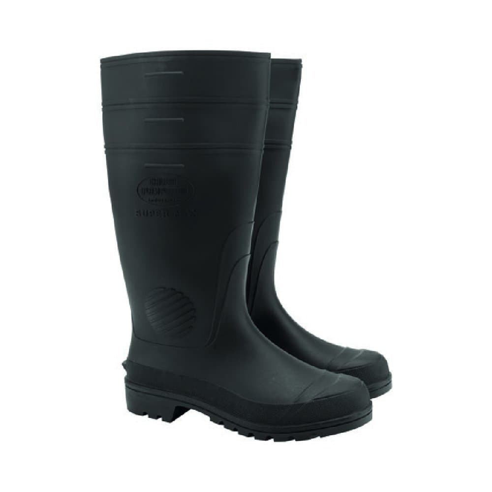 BOTA SUPERMAX CALFOR CANO EXTRA LONGO PRETA - 44