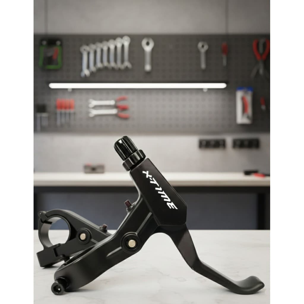 Par Manete Freio V Brake Ou Disco Tsw Alumínio Maçaneta Freio Bike Preta XTime