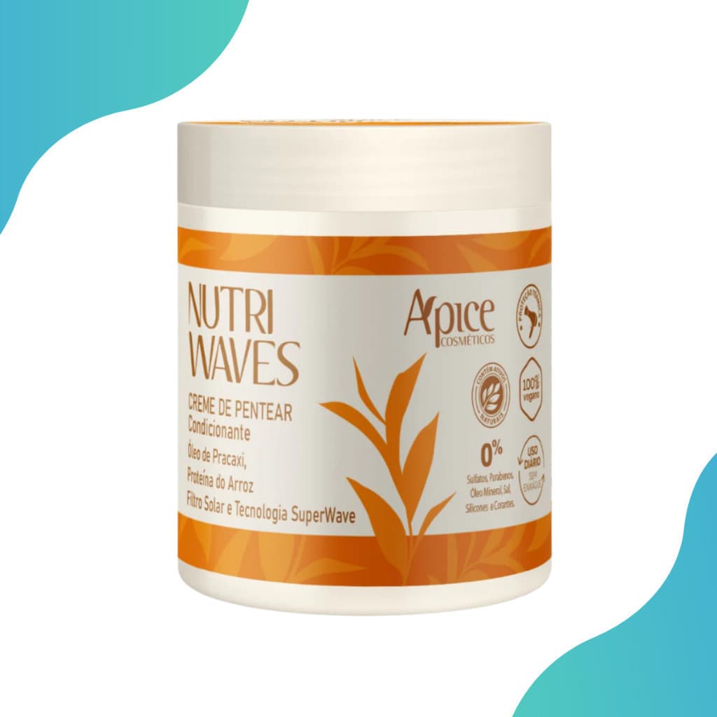 Creme De Pentear Nutri Waves 500g Apice