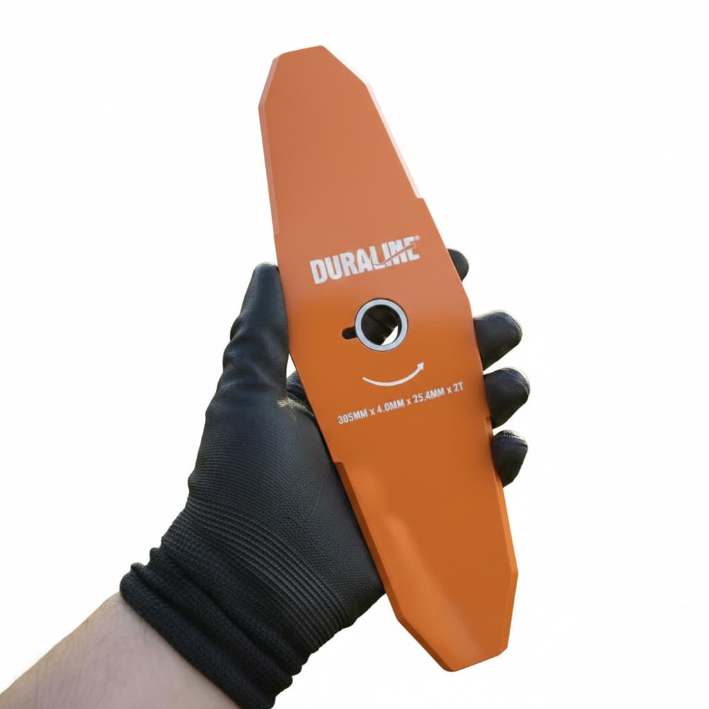 LAMINA DURALINE 2 PONTAS - COMP. 305MM X 25.4 20MM ESP. 4.0MM-LARANJA