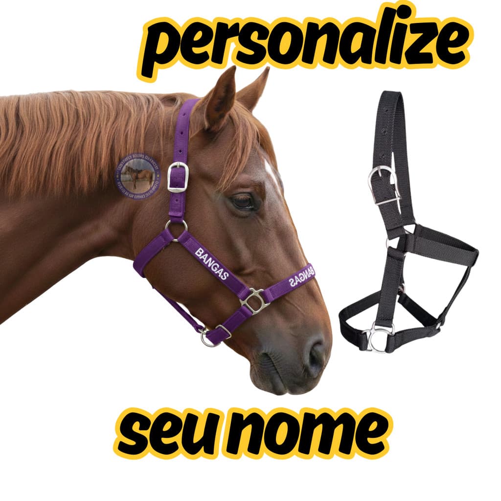 Cabresto pesonalizado Cavalo Reforçado
