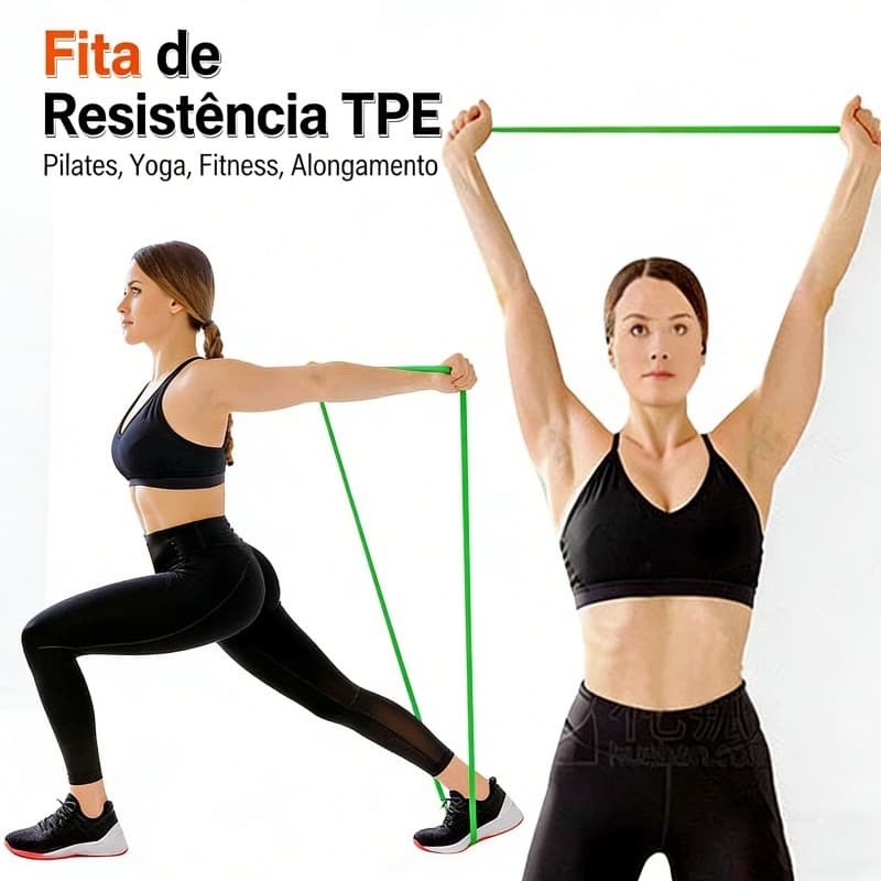 Super Band Elástico Para Exercício Malhar Academia Casa 2080*45*4,5mm