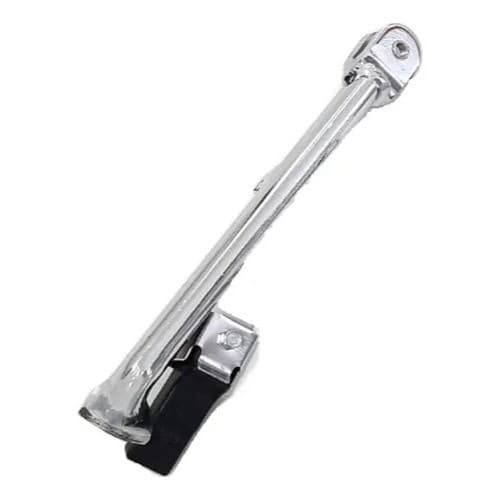 Cavalete Descanso Lateral Cg Titan Fan 125/150/160 Cromado Com Borracha