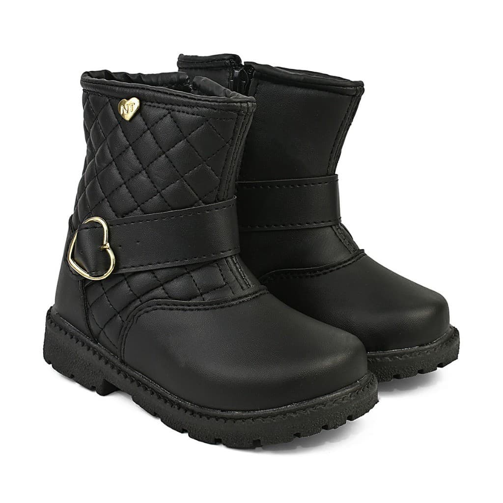 Bota Infantil Menina Confortável Feminino Criança Promoção Botinha Para O Frio Envio Rapido