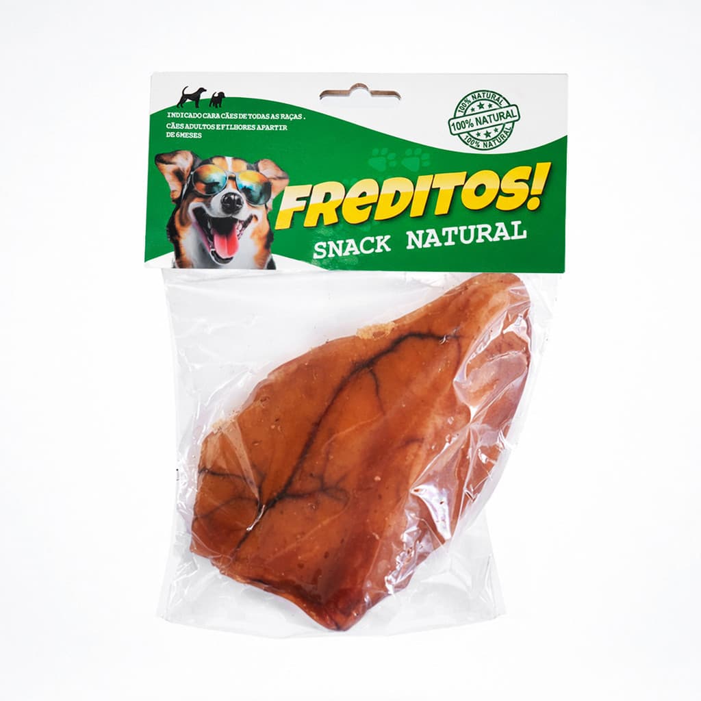 BODY PARTS - FREDITOS - CÃO - ORELHA SUINA NATURAL - 1UN