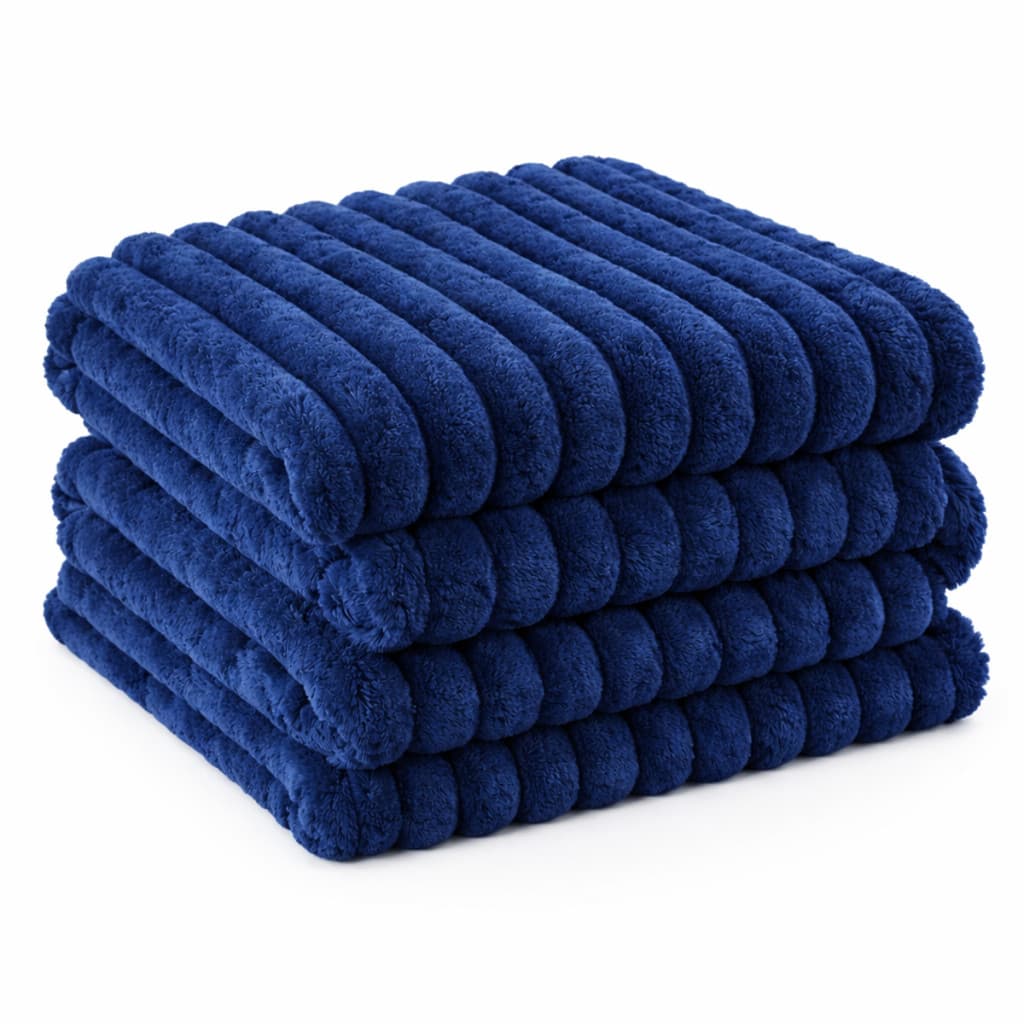 Manta Casal Soft Aveludada Mantinha Canelada Antialérgica Super Macia 2,0m x 1,8m Várias Cores