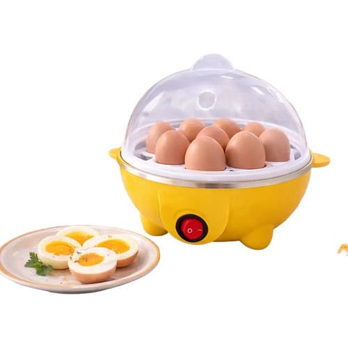 Cozedor De Ovos Elétrico Portatil Cozinhar A Vapor Legumes Azul 110v 50 Hz / 60 Hz