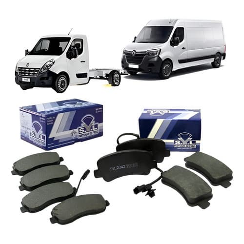 Kit Pastilhas De Freio Master 2.3 2014 A 2024