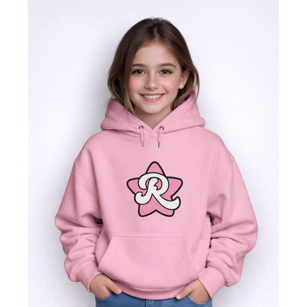 Moletom infantil emily vick youtuber influencer Infantil Elemento Rosa Unissex Tendência Inverno