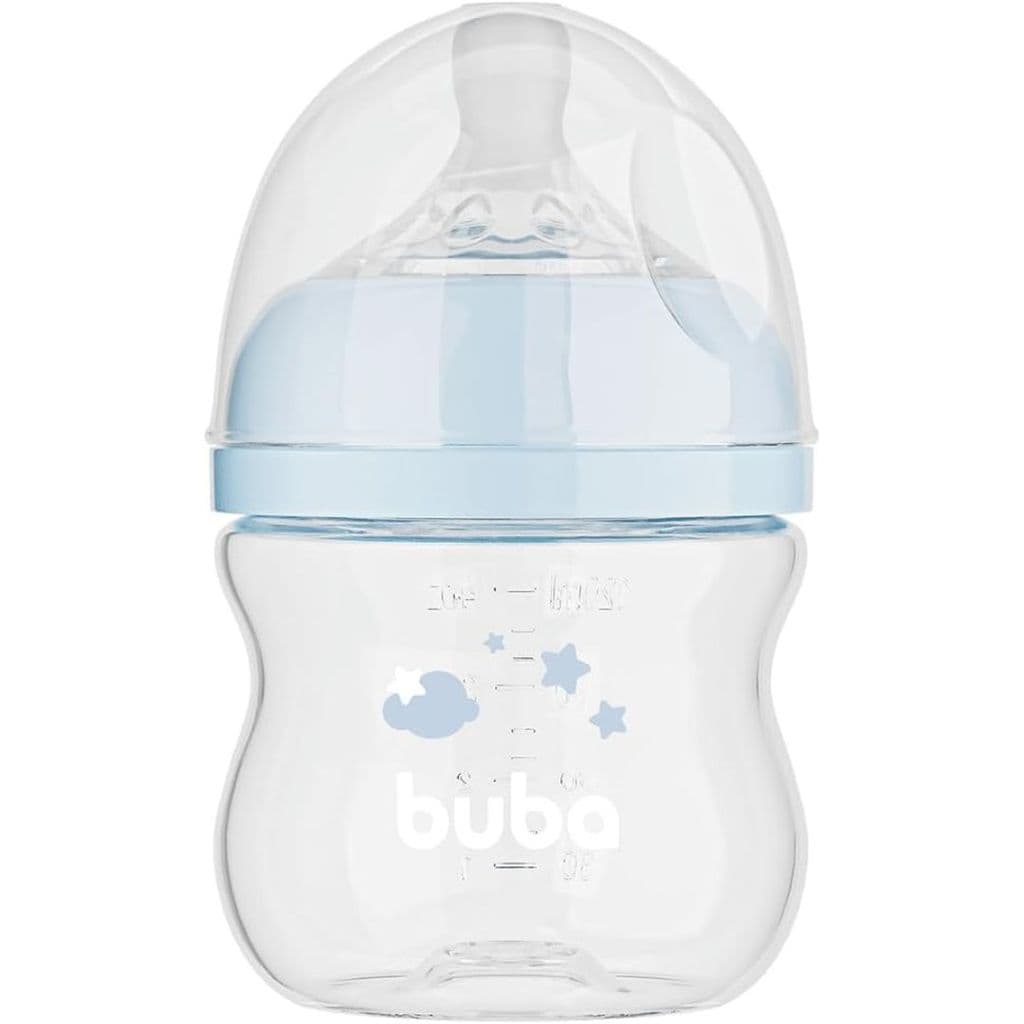 Mamadeira Easy Flow Nuvem Azul 120ml Buba 17258