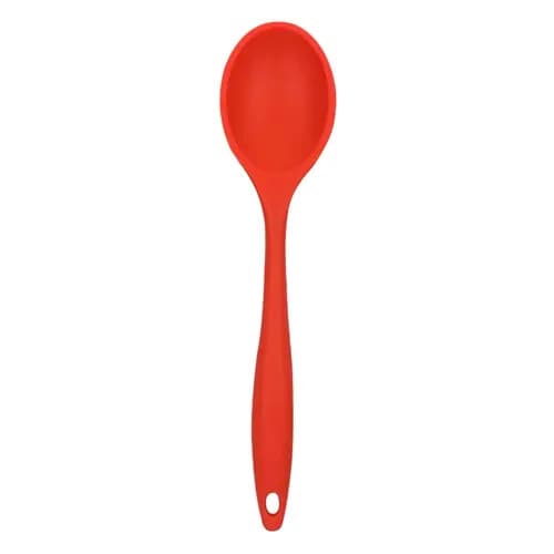 Colher de Silicone Vermelha AD Multiuso
