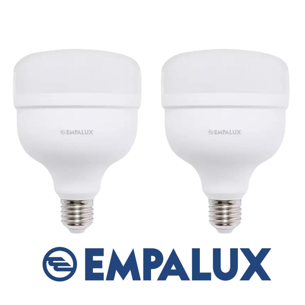 Kit 2 Lâmpadas LED Empalux 30W E27 Super Branca 6500K Alta Eficiência