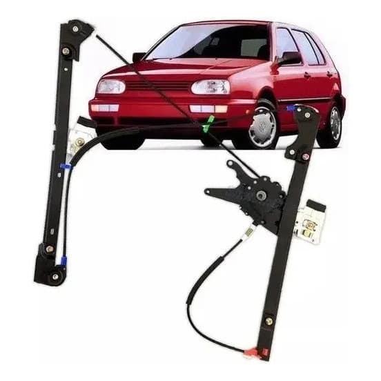 Máquina Vidro Elétrica Sem Motor Esquerda Golf  95 96 97 98