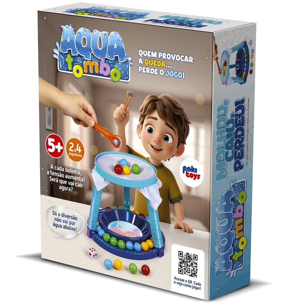 Jogo Aqua Tombo Brinquedo Agua Com Suspense