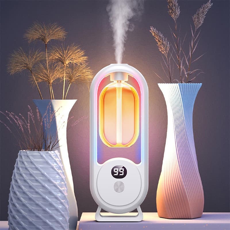 Difusor Aromatizador Automática de Essencia Aroma,Umidificador de Ar Multifuncional