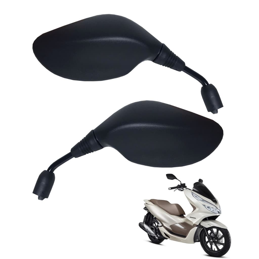 Par Retrovisor Modelo PCX 150 Rosca Normal Honda Para Moto CG 160 Titan Fan Start 125 150 Cargo
