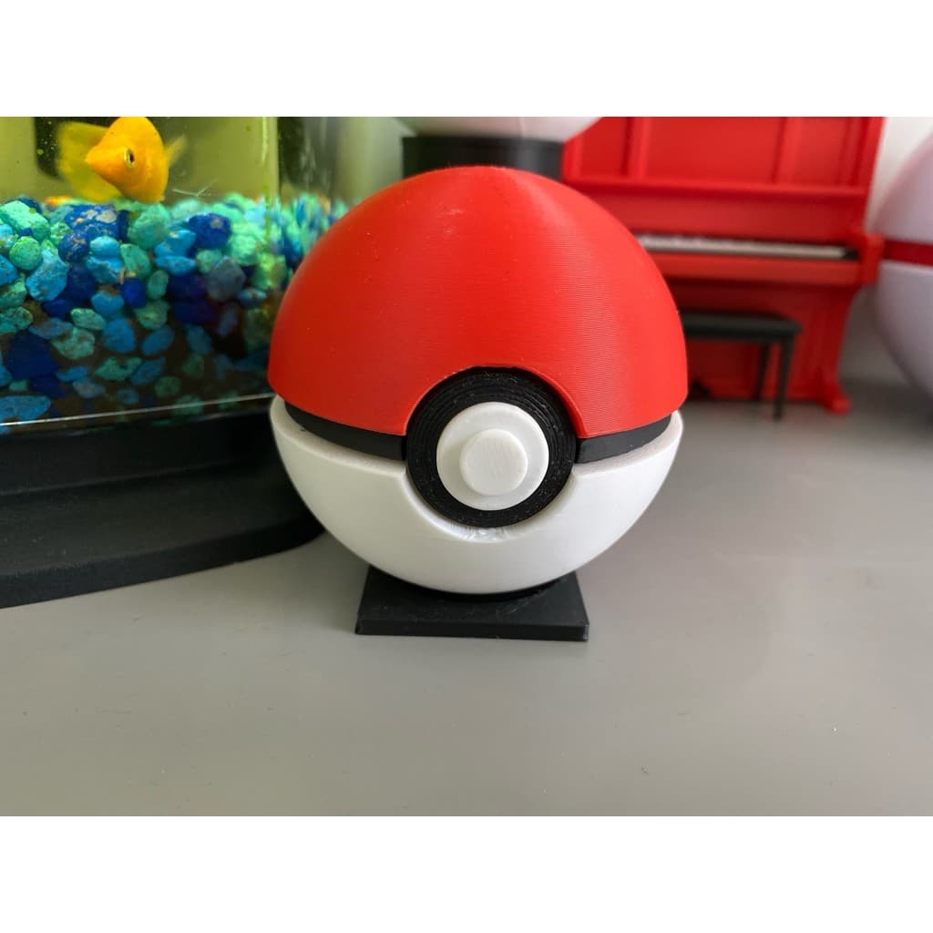 Pokebola De Captura Pokémon Pokeball Vermelha Coleção