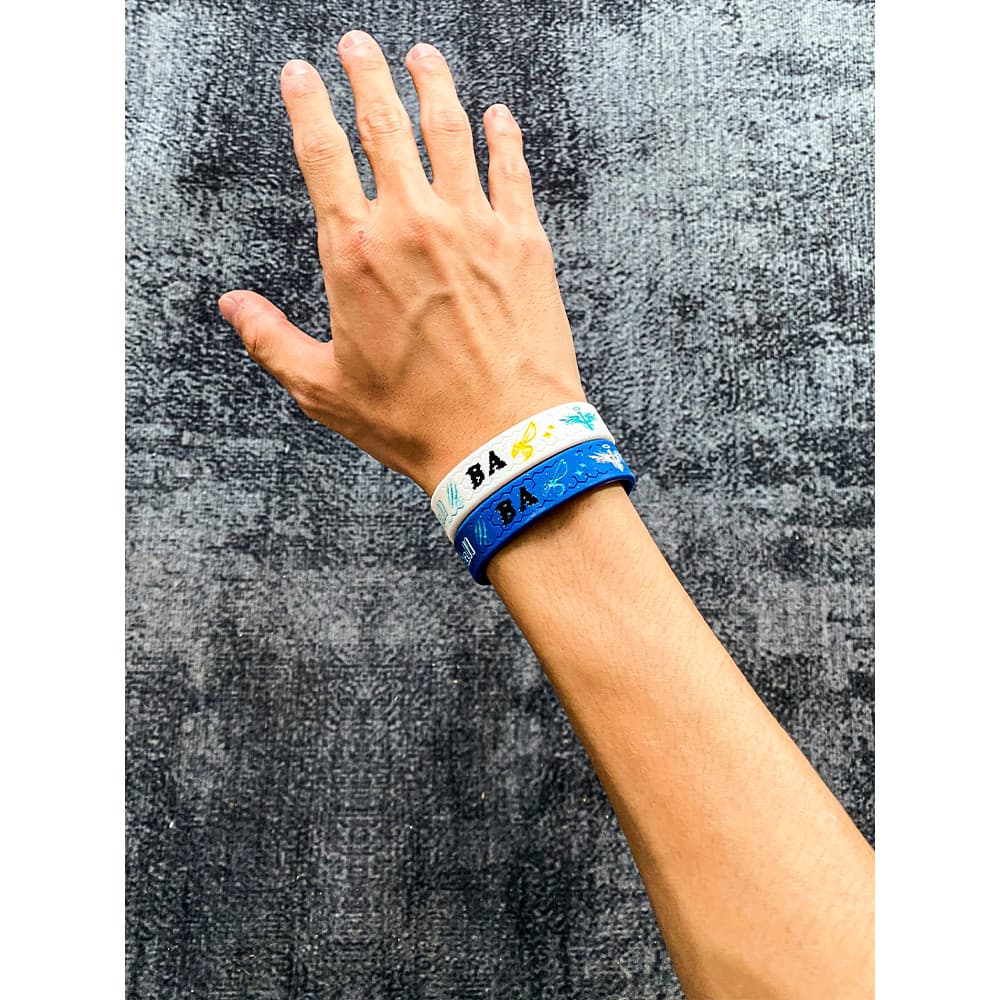 Pulseira de basquete série universo desconhecido de três bolas Lamerlo Bauer Hornets pulseira esportiva fã presente cria