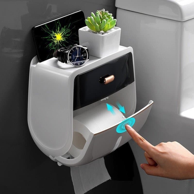 Suporte de papel higiênico doméstico à prova d'água/durável/suporte criativo à prova d'água PPVX