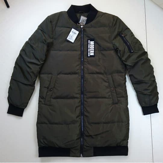 Contador genuíno Street wear masculino 17 inverno novo estilo elegante All-Match único confortável longo gola de beisebo